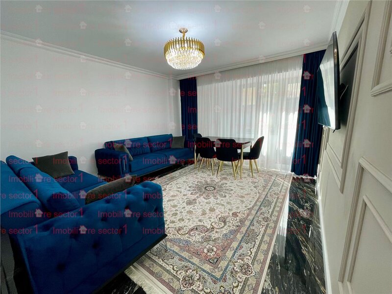 Bucurestii Noi, vanzare apartament 3 camere cu curte